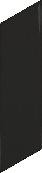 Chevron wall black matt right