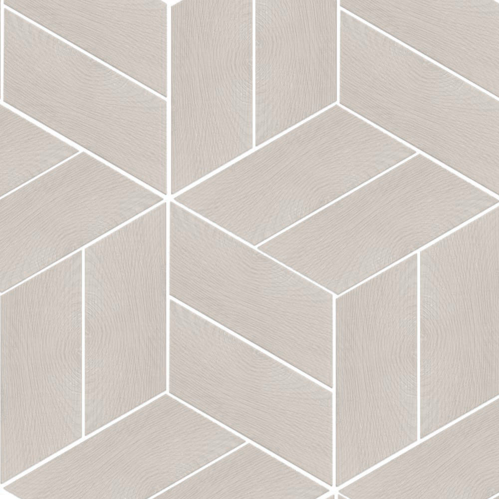 Chevron Hexawood white right 21652