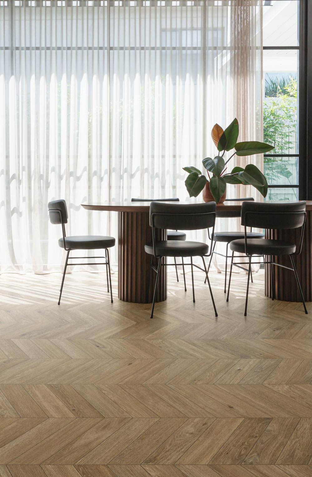 Ossimori Beige Chevron
