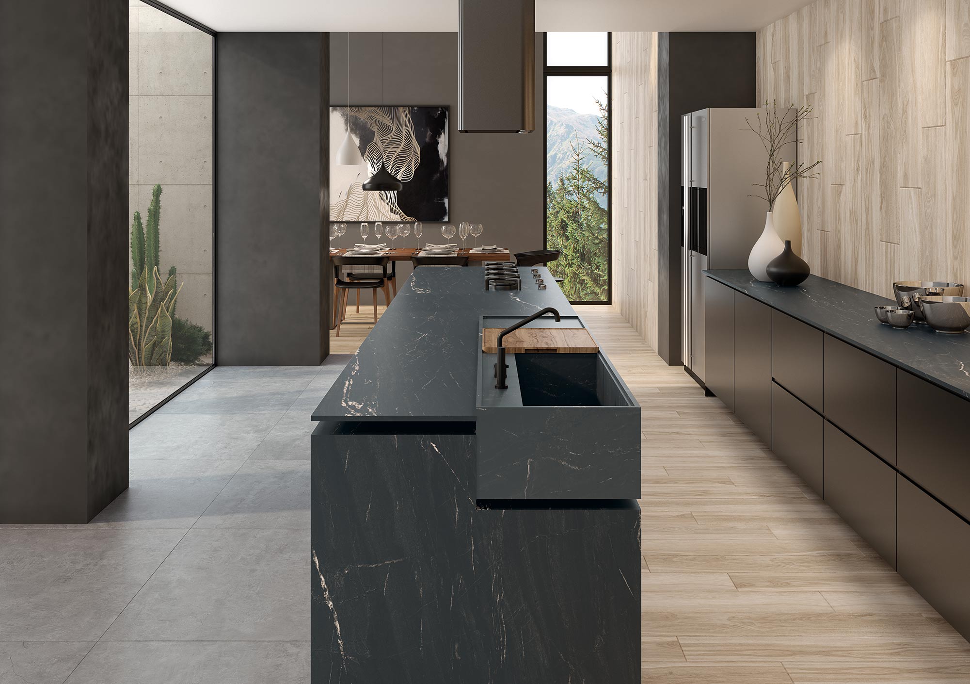 Belvedere Black soft matt