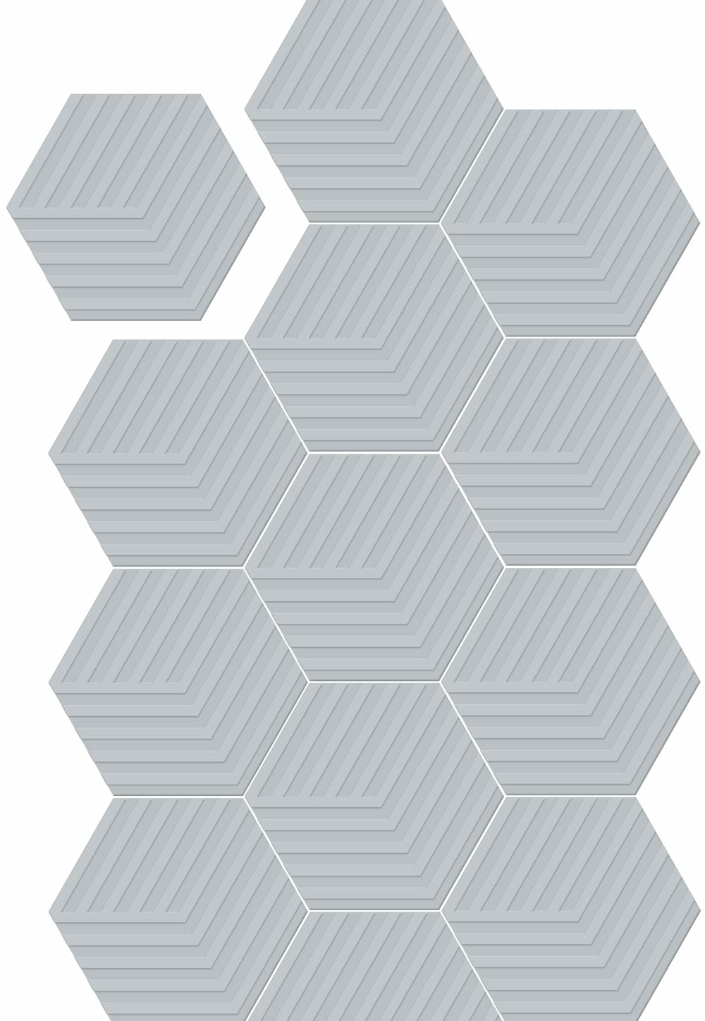 Gallery Pearl hex cube