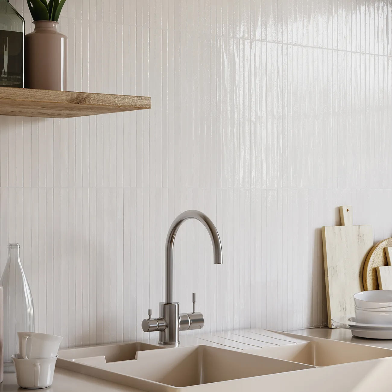 Long Stick Blanco Multitono Gloss