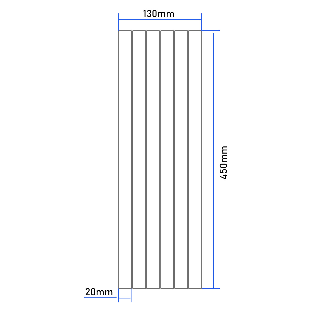 Long Stick Blanco Multitono Gloss