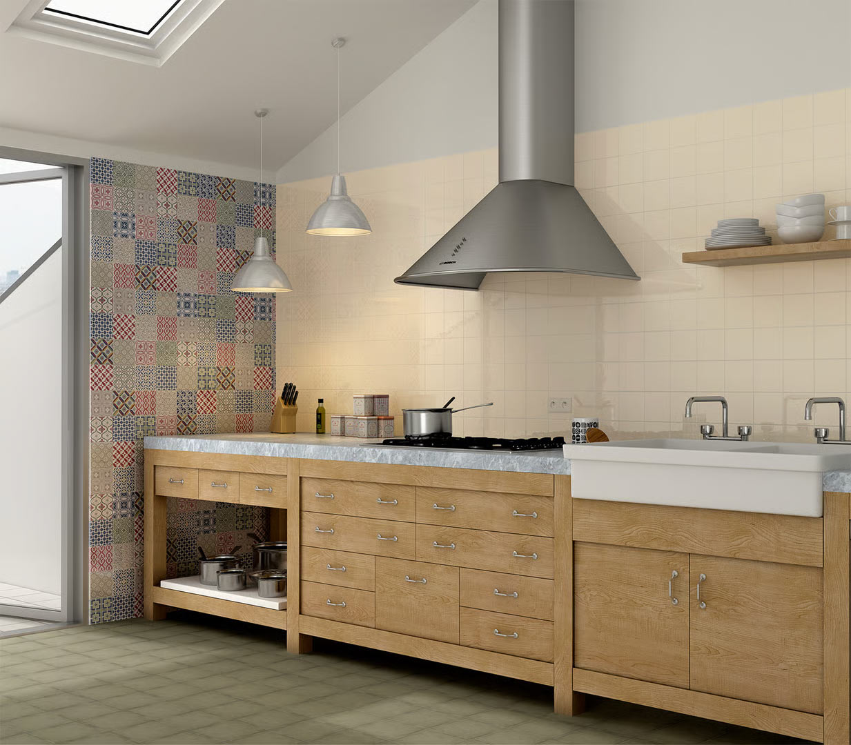 Art Nouveau Cypress Green