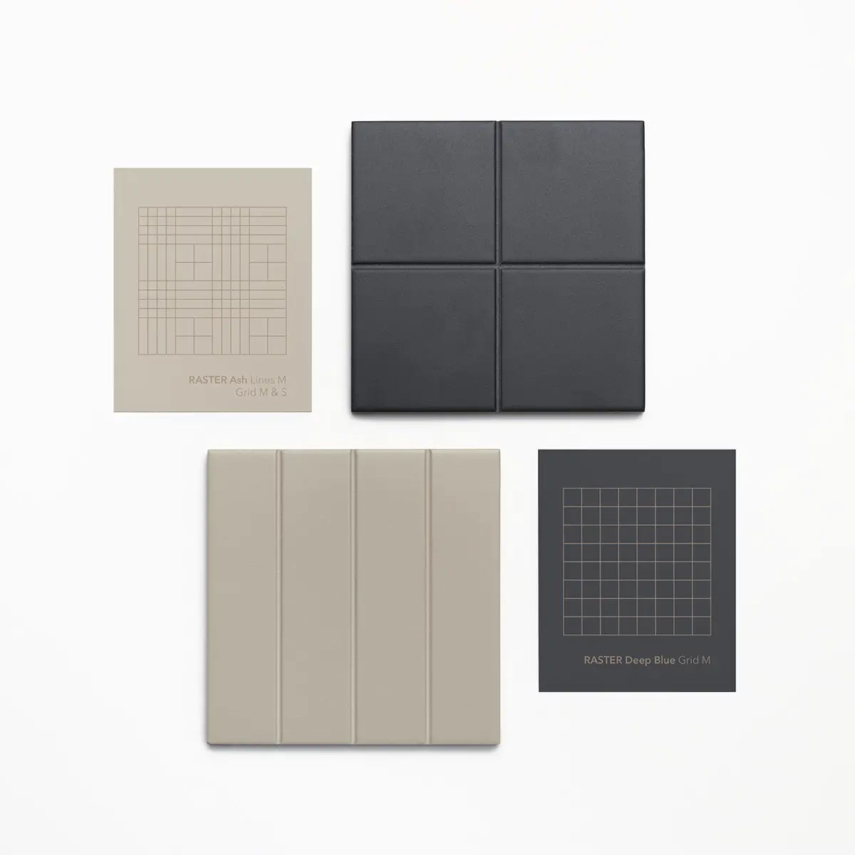 Raster Lines M Deep blue