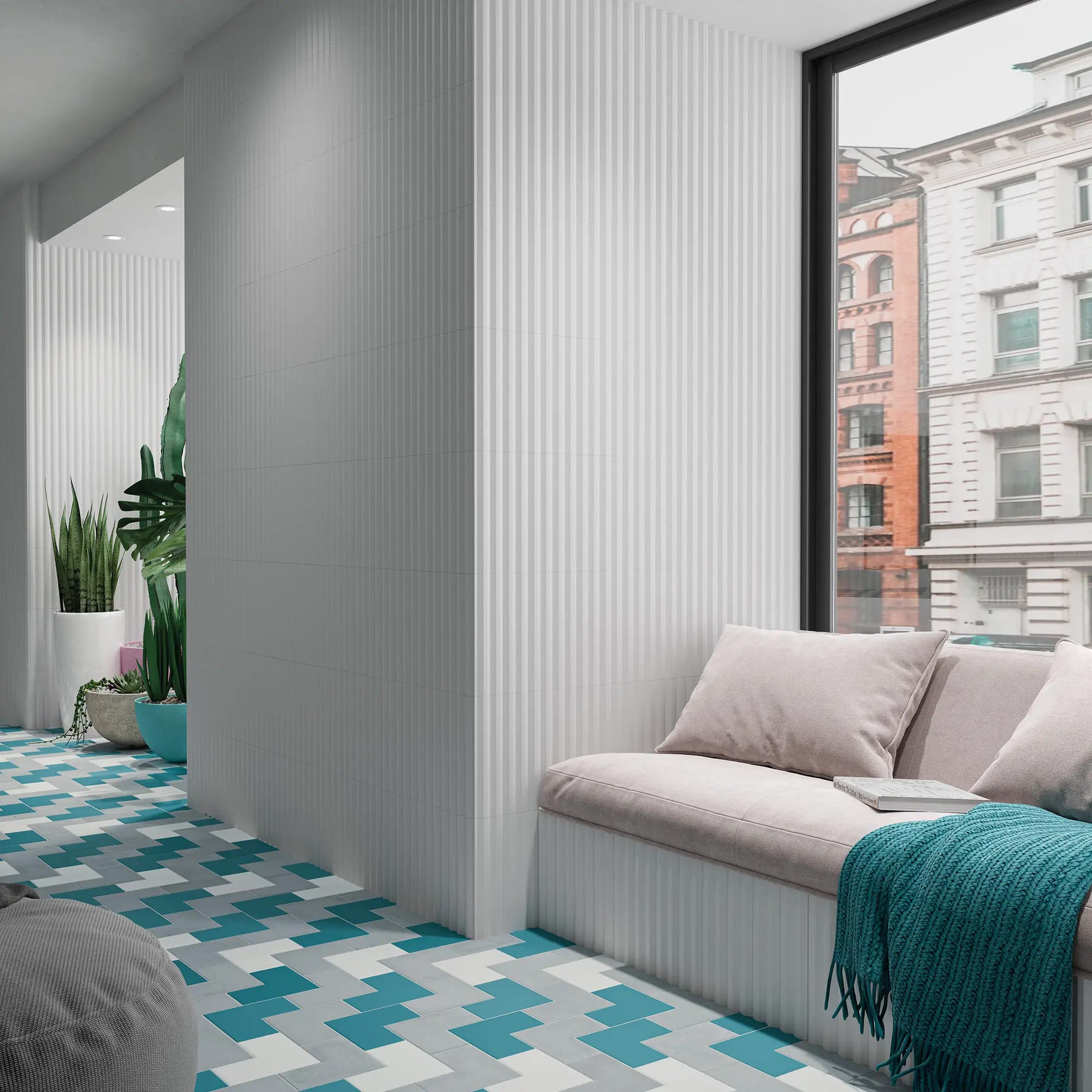 Stripes Transition Ice white