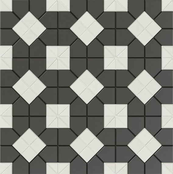 Tesserae Suit B&W plus