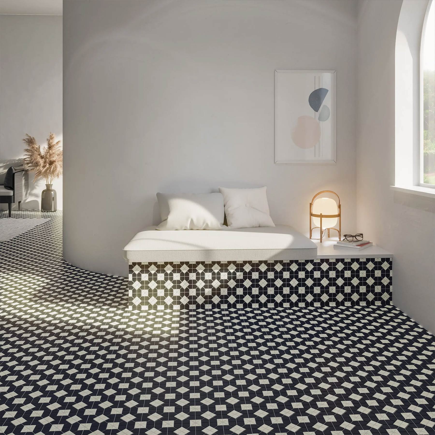 Tesserae Suit B&W plus