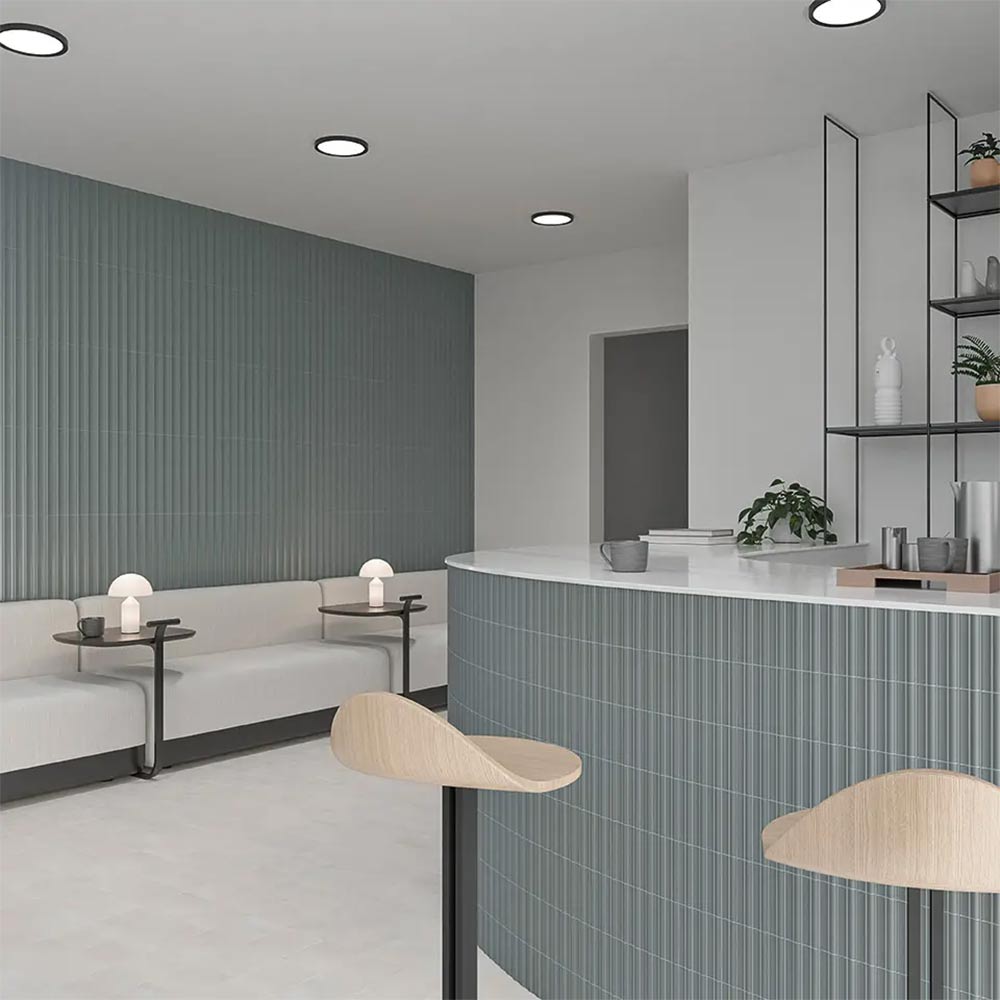 Faces Bars Steel blue